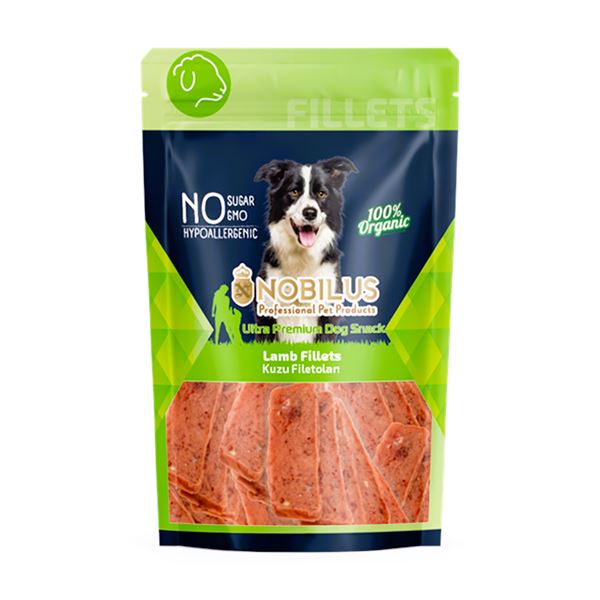 Nobilus Yumuşak Kuzu Fileto Köpek Ödül Maması 80Gr