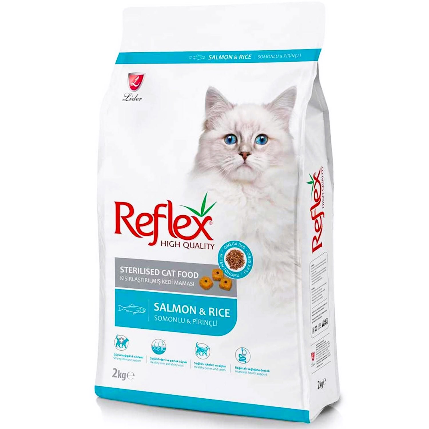 Reflex Sterilised Somonlu & Pirinçli Kısırlaştırılmış Yetişkin Kedi Maması