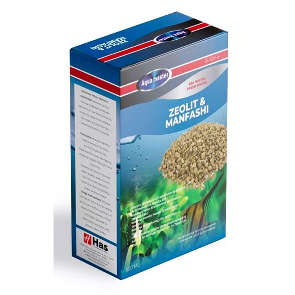 Aqua Master B-8044 Akvaryum Zeolit Filtre Malzemesi 500 Ml