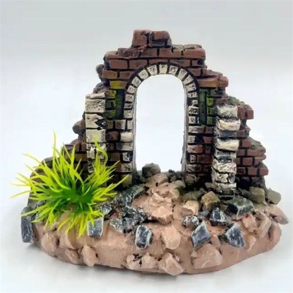 Kaya Tabanlı Tuğla Kemer Dekor 14x7,7x11,1cm