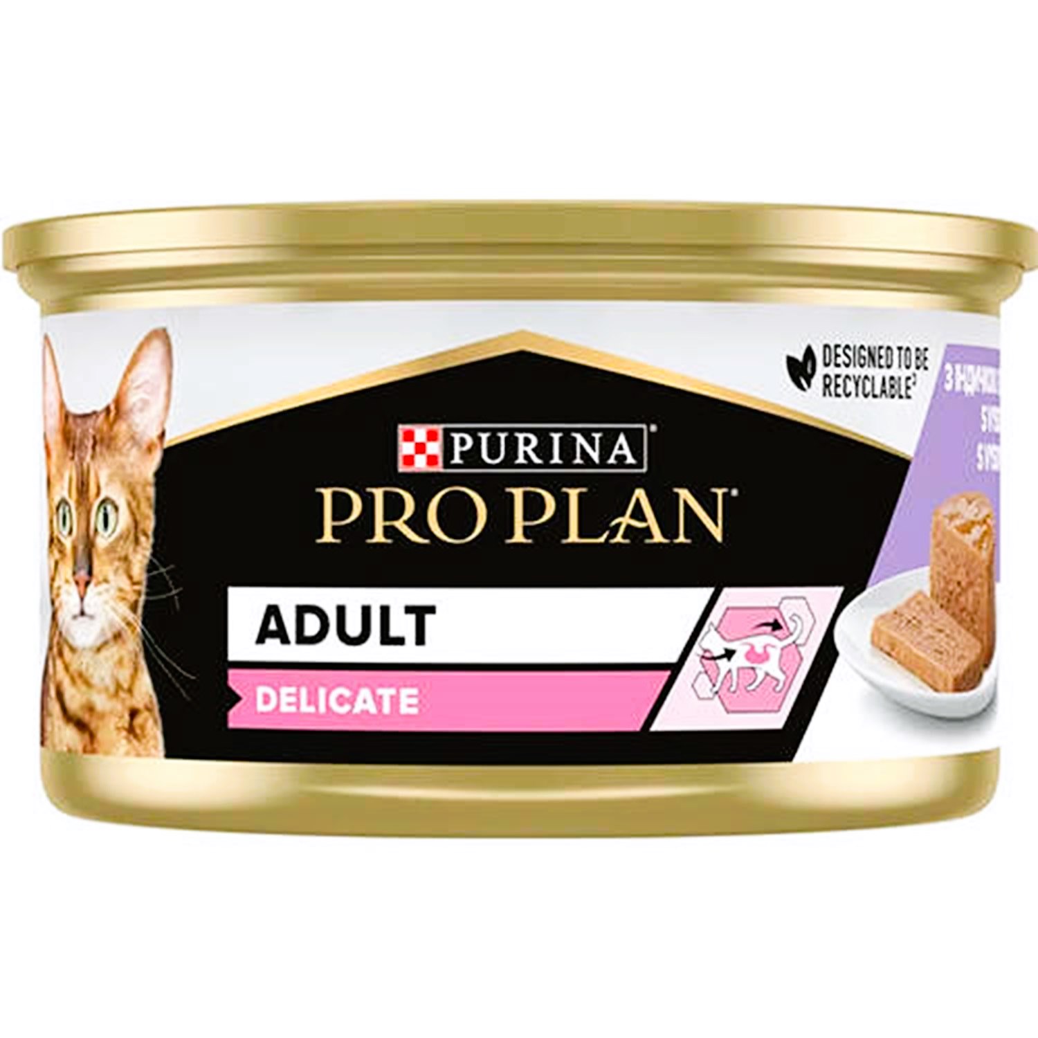 Purina Pro Plan Adult Delicate Hindili Yetişkin Kedi Konservesi 85 Gr