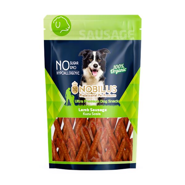 Nobilus Kuzu Sosis Köpek Ödül Maması 80 Gr