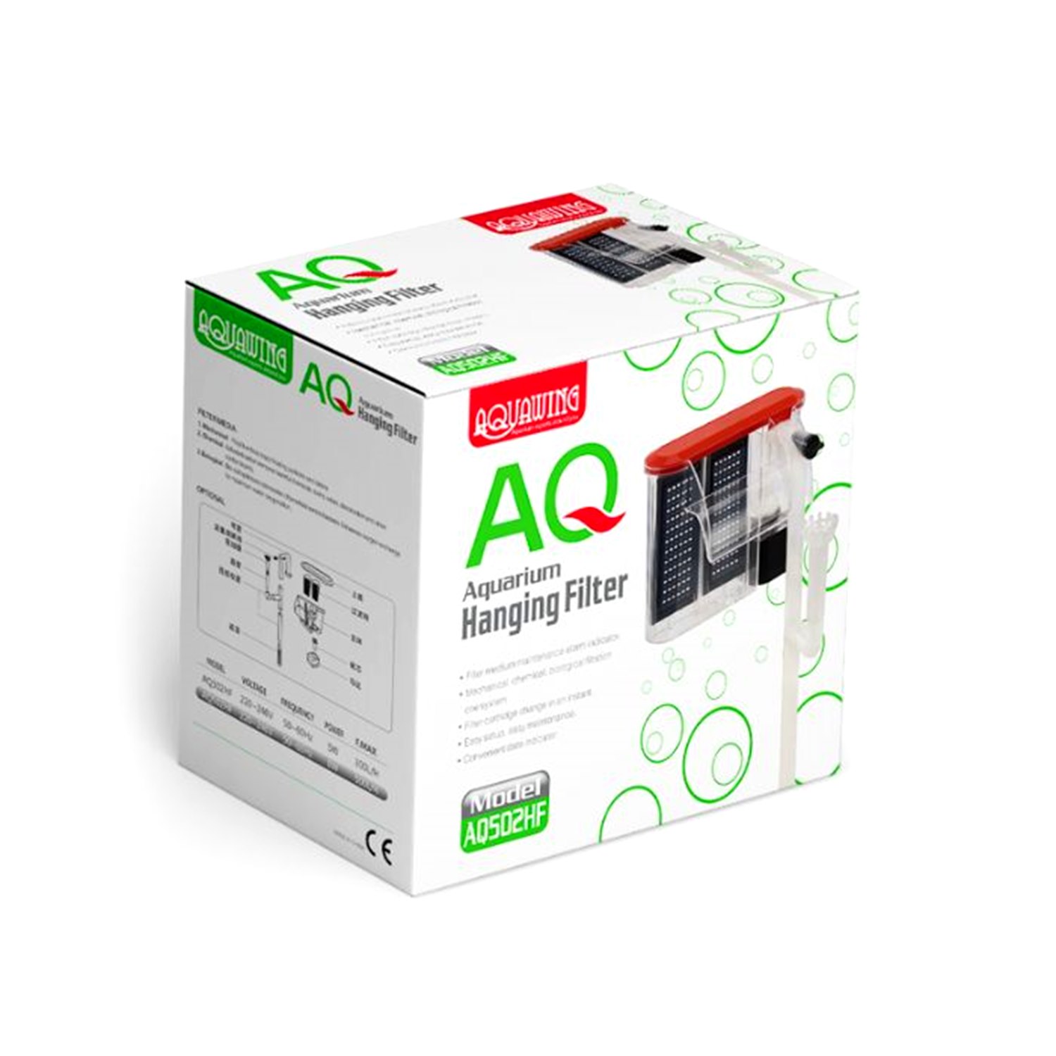 Aquawing AQ502HF Akvaryum Askılı Filtre 8 W 500 H
