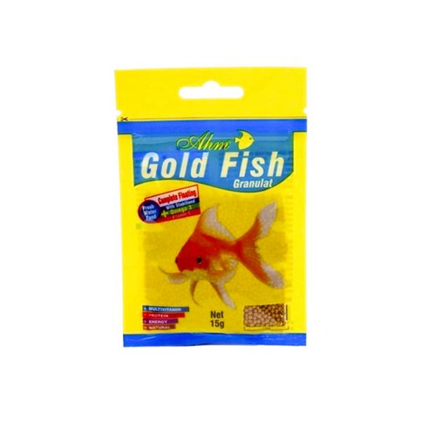 Ahm Gold Fish Granül Japon Balığı Yemi 15 Gr