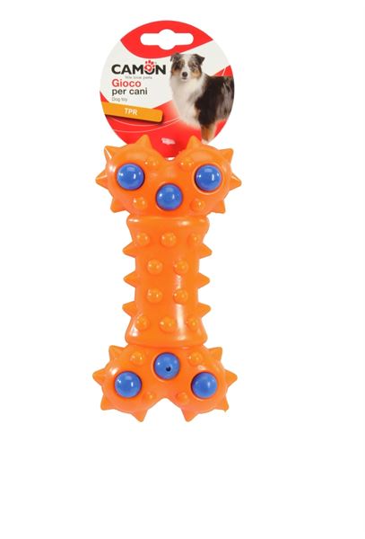Camon TPR Dikenli Köpek Kemik Oyuncağı 17,5 Cm