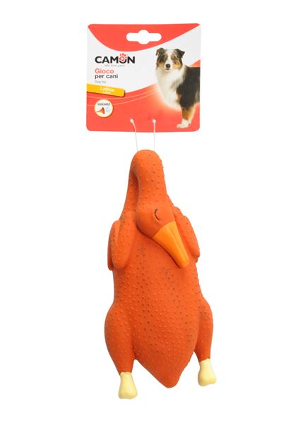 Camon Gıcırdatıcılı Lateks Hindi Köpek Oyuncağı 23,5 Cm