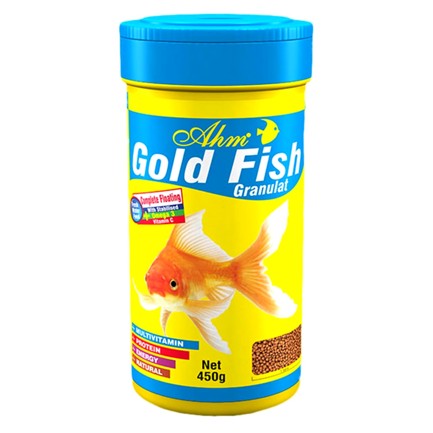 Ahm Gold Fish Granül Japon Balığı Yemi 100 Ml (450 Gr)
