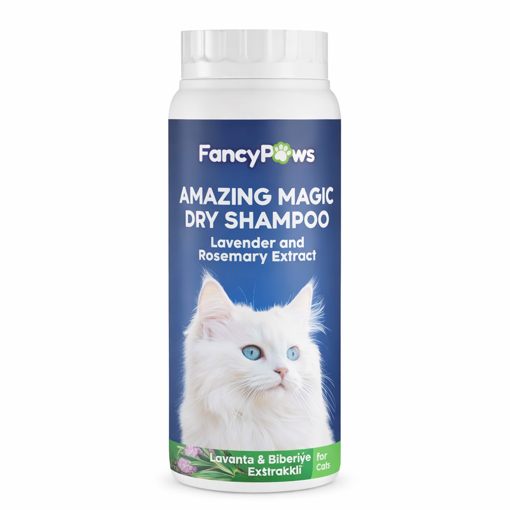 Fancy Paws Amazing Magic Lavanta & Biberiye Özlü Kedi Kuru Şampuanı 150 Ml