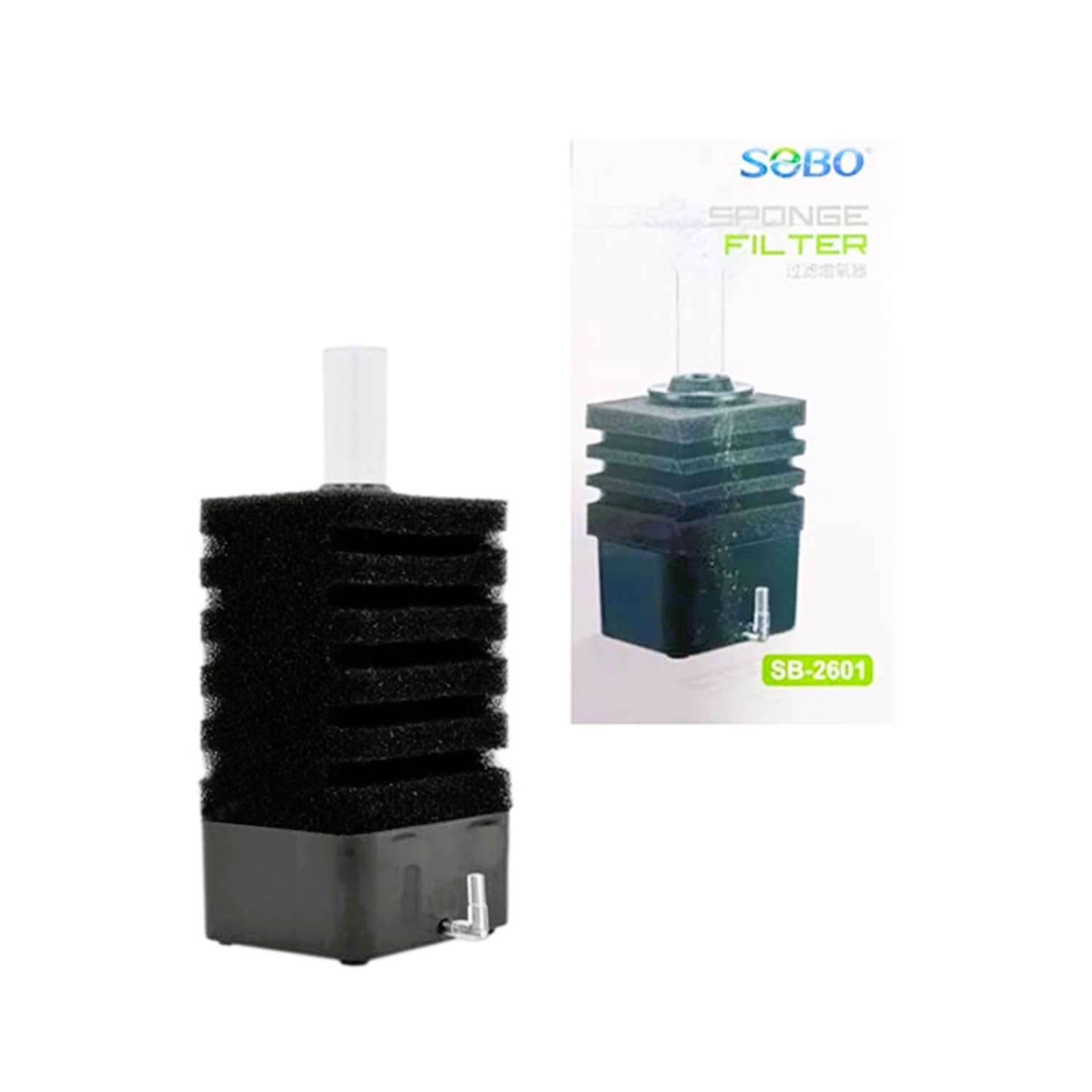 Sobo SB-2601 Köşe Sünger Filtre S Boy