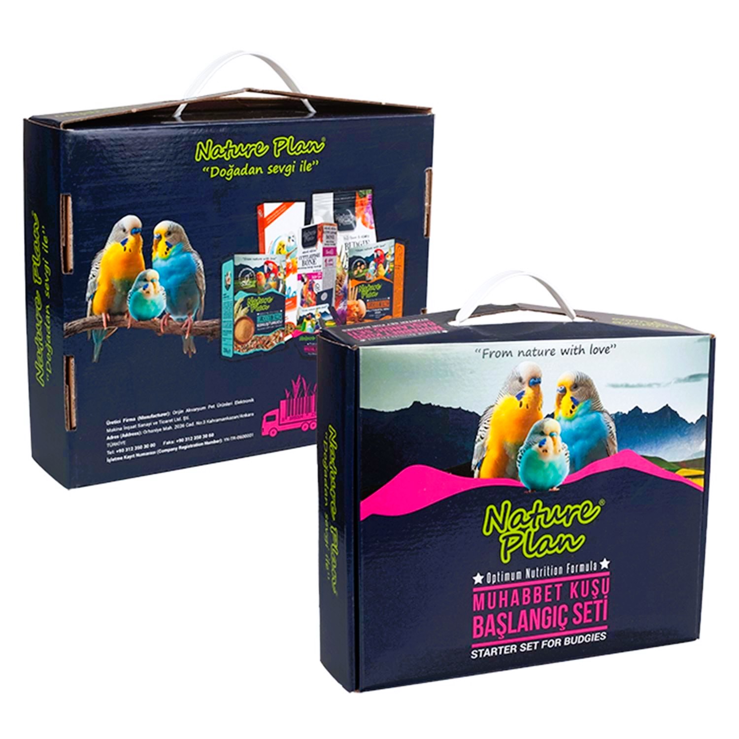 Nature Plan Muhabbet Kuşu Başlangıç Seti