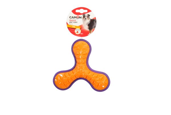 Camon Gıcırtılı TPR Köpek Bumerang Oyuncağı 16,5 Cm