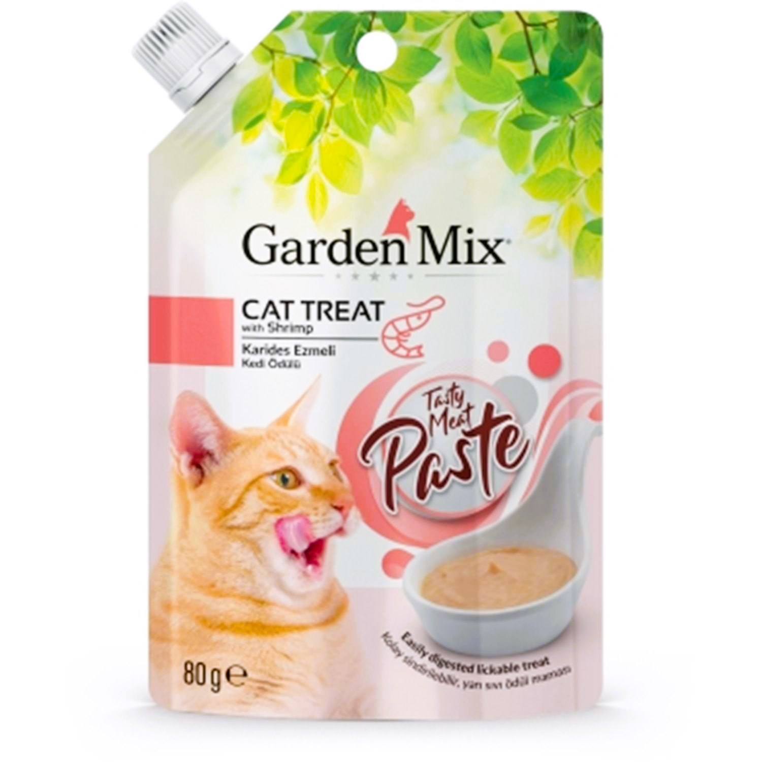 Garden Mix Tavuk ve Karides Ezmeli Kedi Ödül Maması 80 Gr