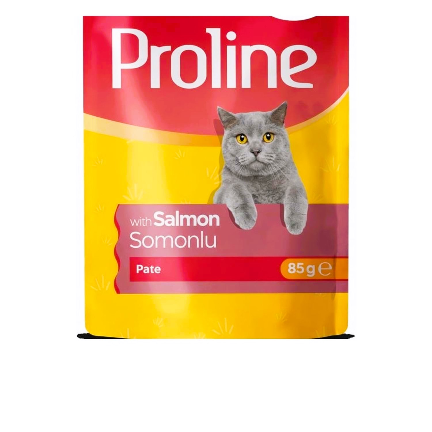Proline Somonlu Pate Yetişkin Kedi Maması 85 Gr (Pouch)