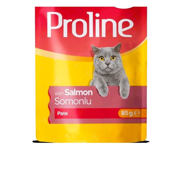Proline Somonlu Pate Yetişkin Kedi Maması 85 Gr (Pouch)