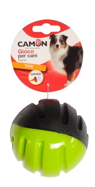 Camon Sesli TPR Köpek Top Oyuncağı 9,5 Cm