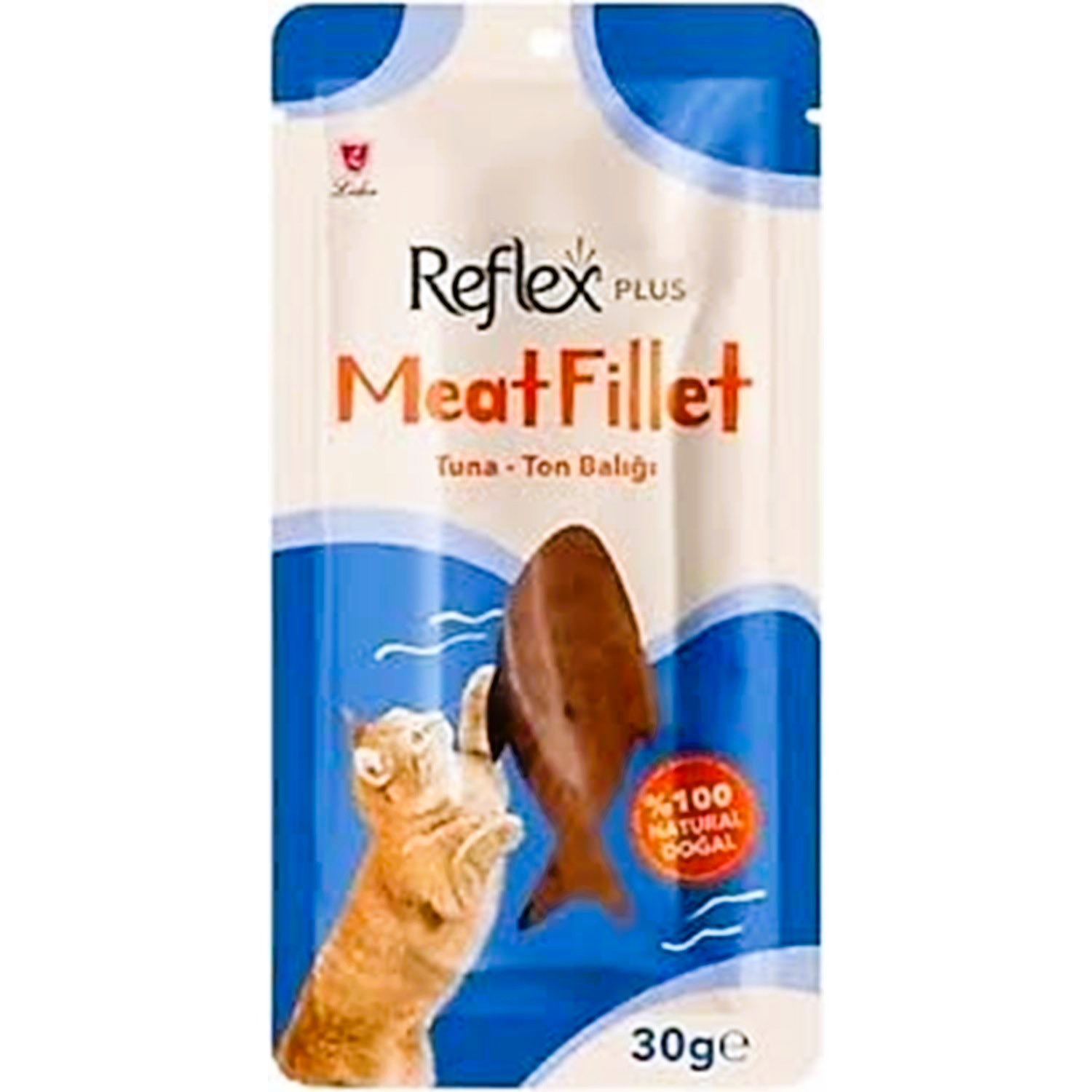 Reflex Plus Meat Fillet Ton Balıklı Kedi Ödülü 30 Gr