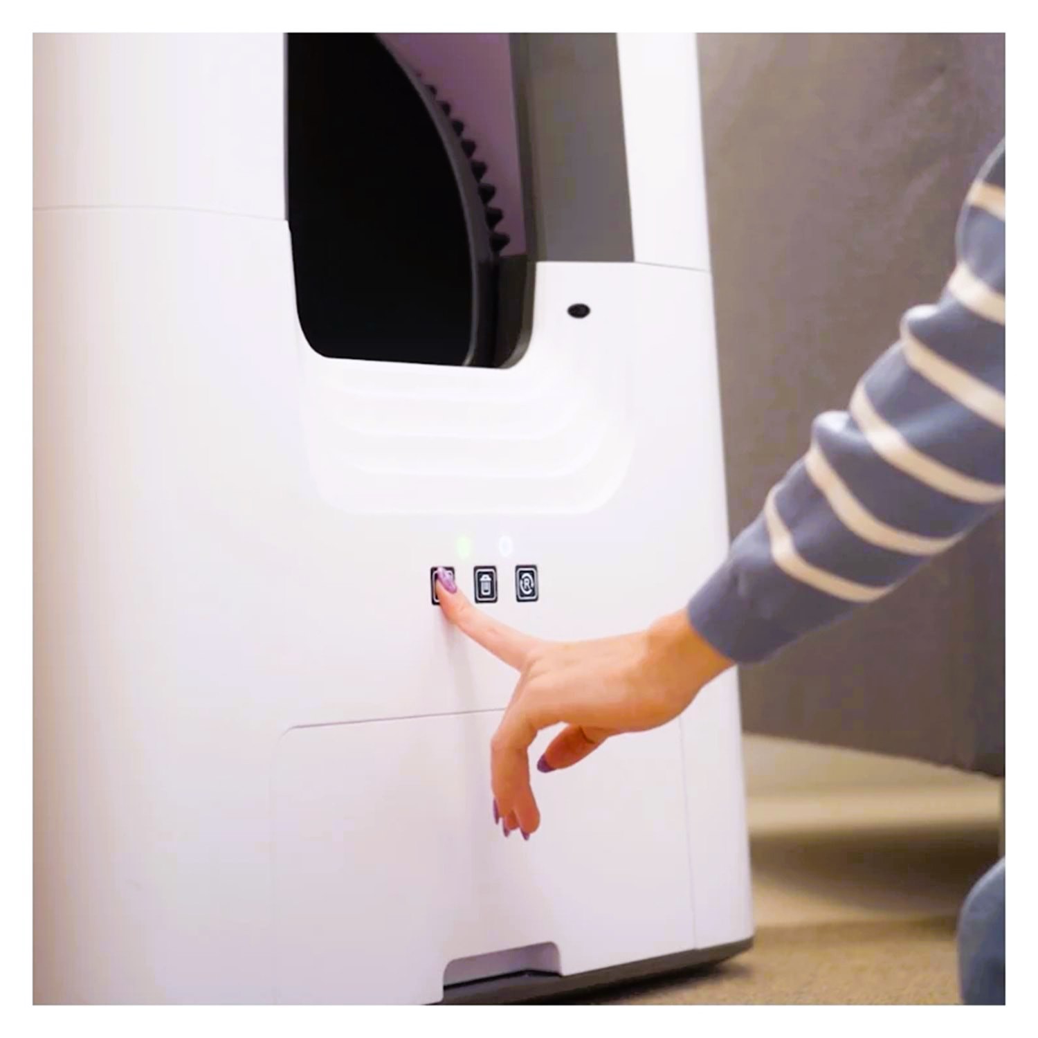 Aclium Otomatik Kedi Tuvaleti 55 × 57 × 65 Cm