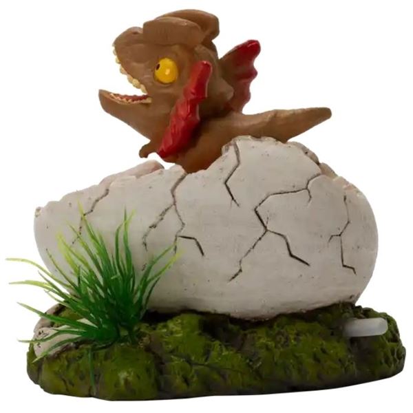 Yumurtadan Çıkan Kahve Dinozor Dekor 11x8,5x11 cm