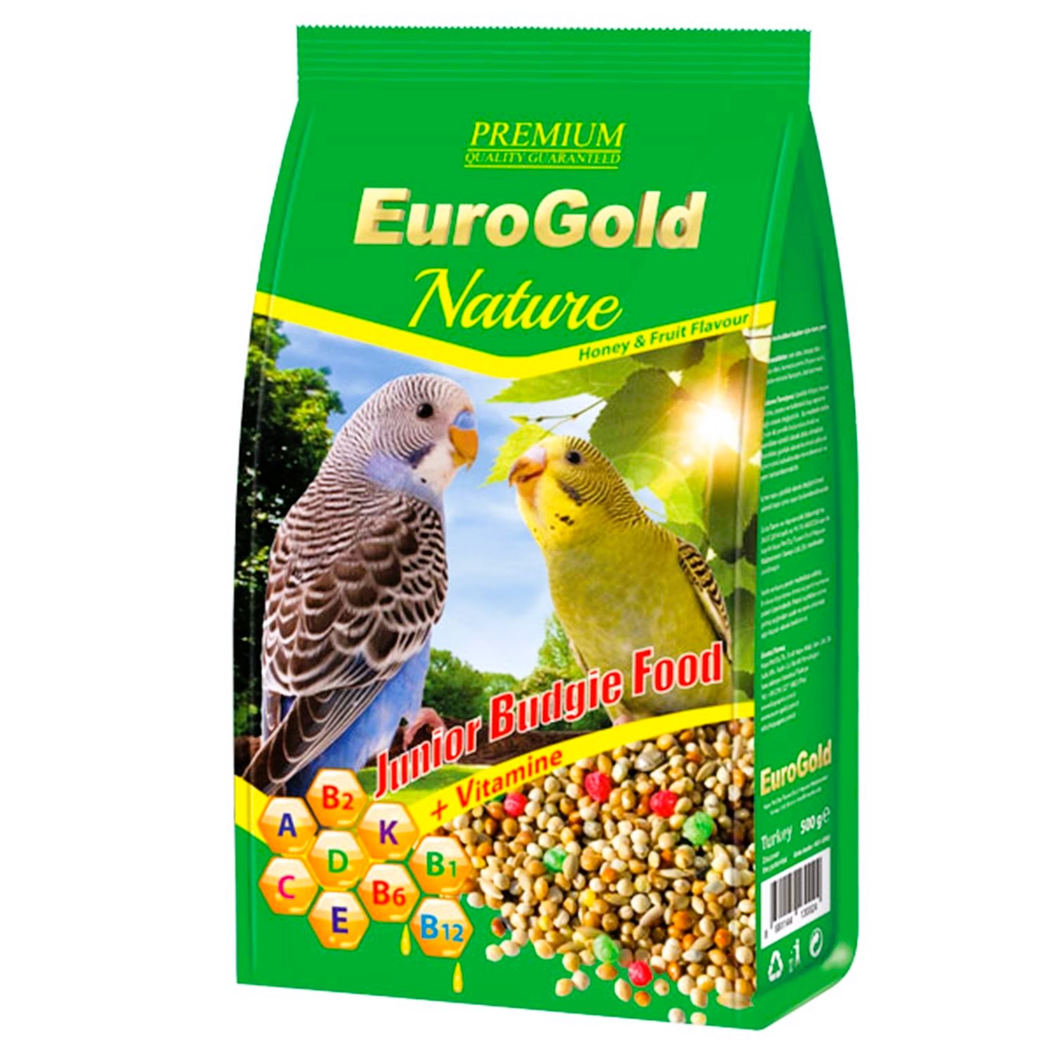 EuroGold Nature Yavru Muhabbet Kuşu Yemi 500 Gr