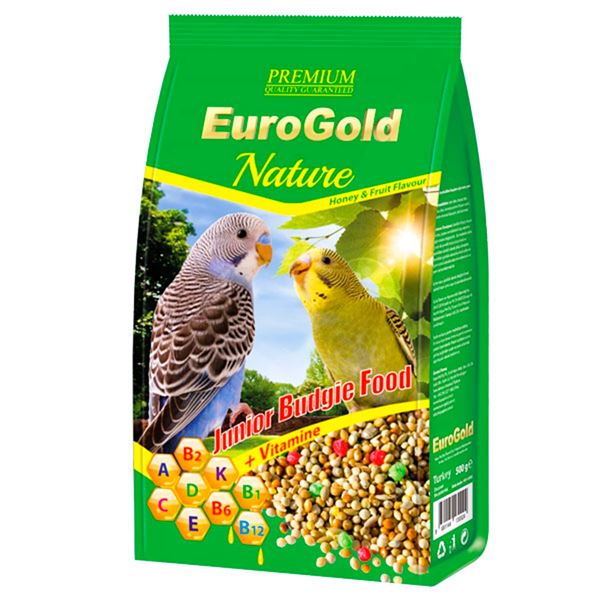 EuroGold Nature Yavru Muhabbet Kuşu Yemi 500 Gr