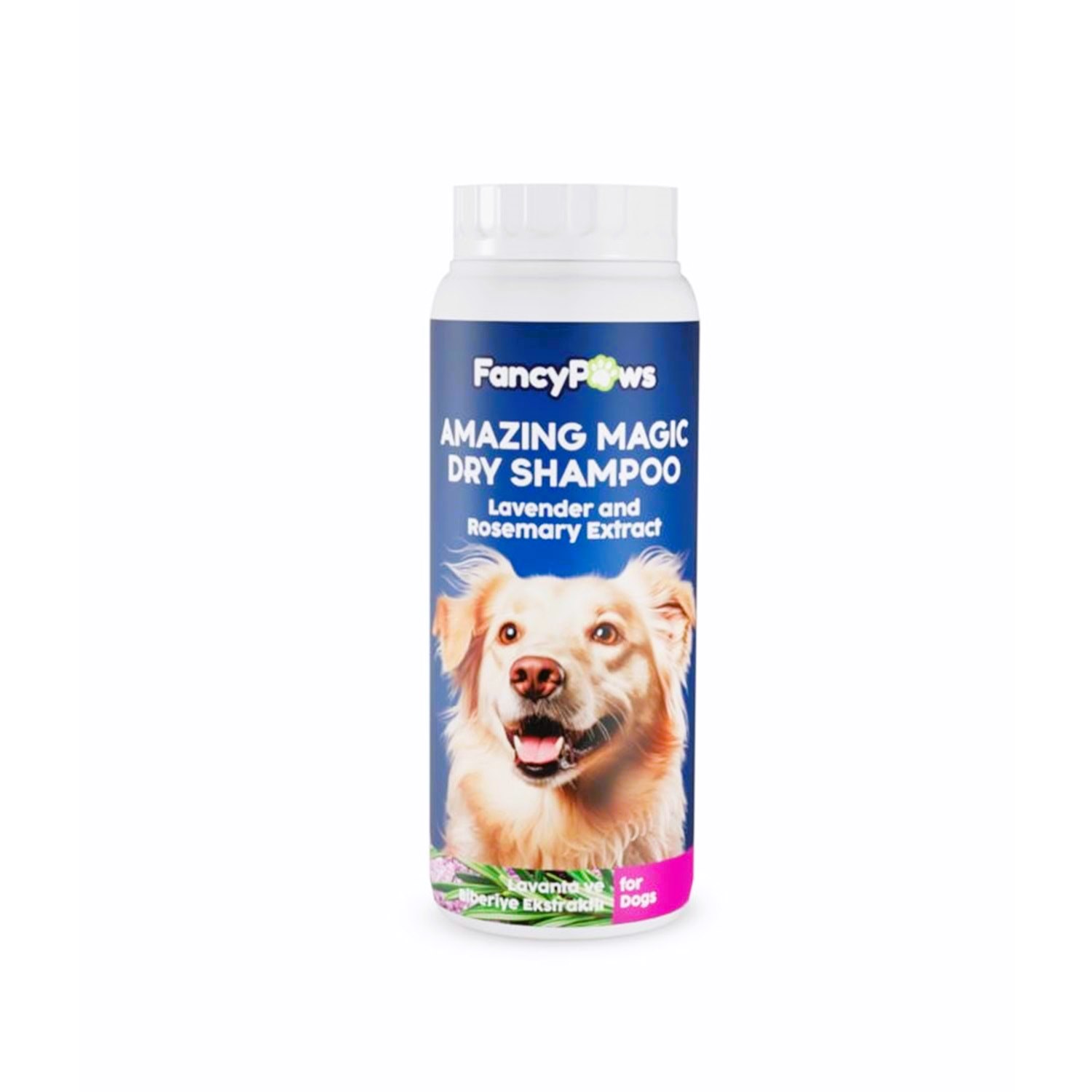 Fancy Paws Amazing Magic Lavanta ve Biberiye Ekstraktlı Köpek Kuru Şampuan 150 Ml