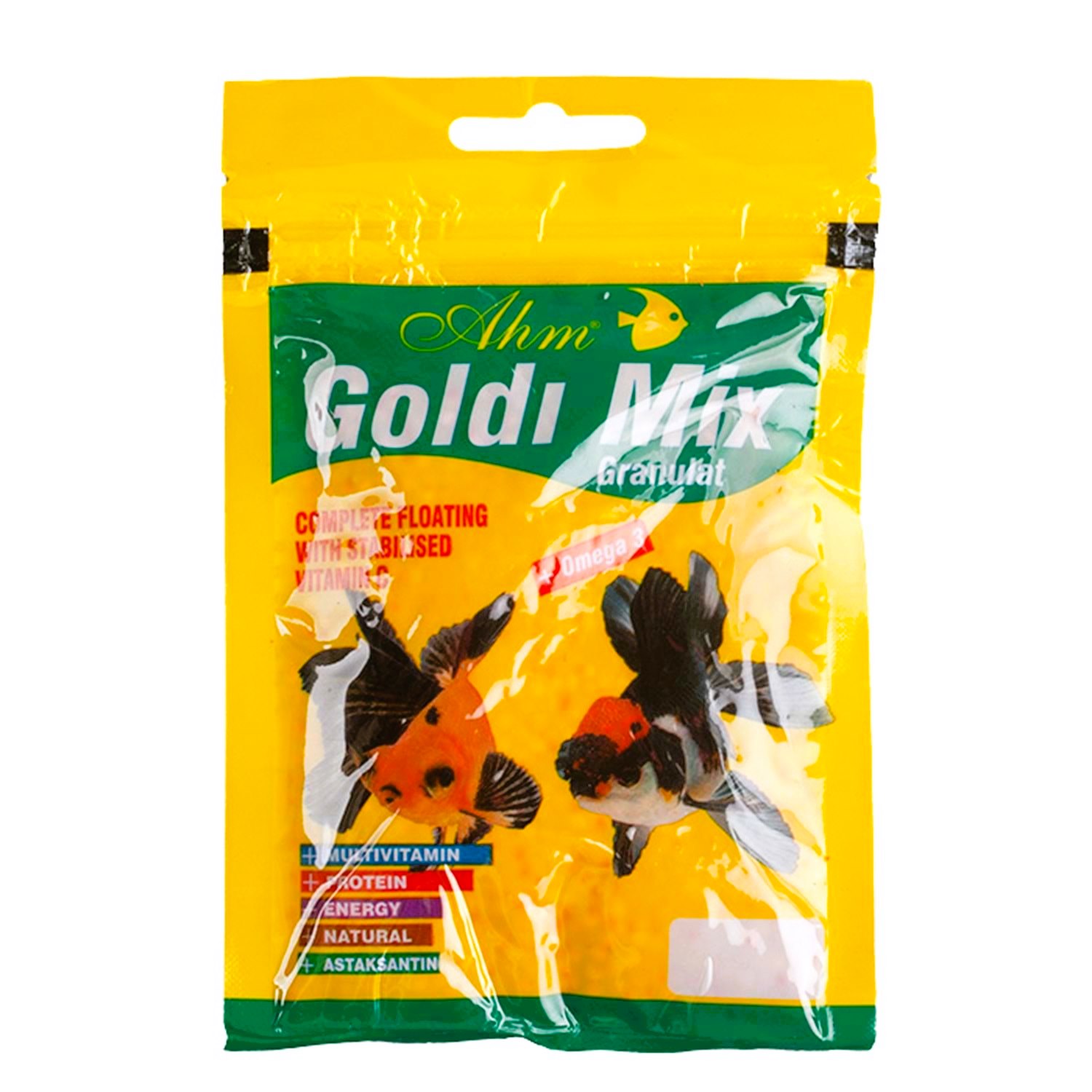 Ahm Goldi Mix Granül Japon Balığı Yemi 15 Gr