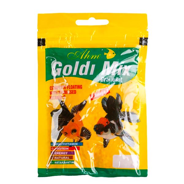 Ahm Goldi Mix Granül Japon Balığı Yemi 15 Gr