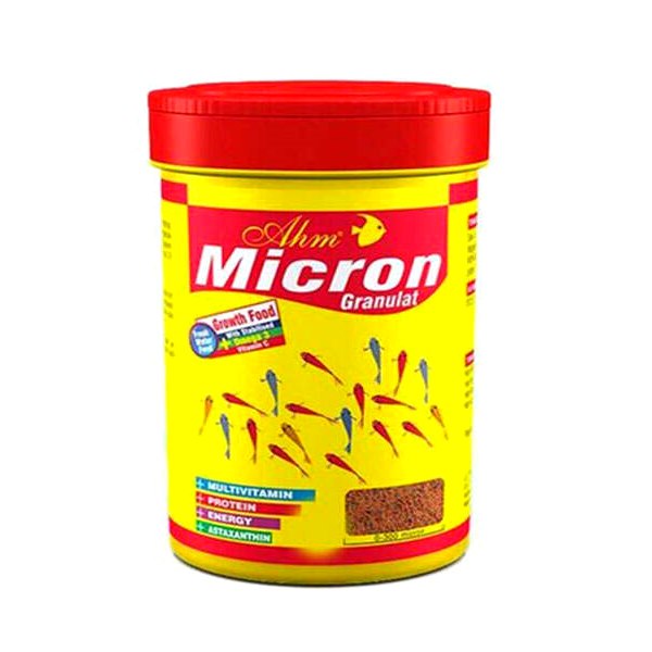 Ahm Micron Küçük Balıklar İçin Granül Yem 100 Ml