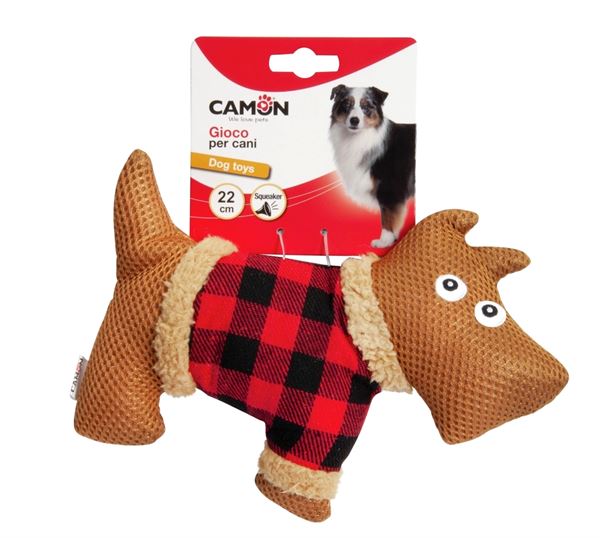 Camon Sesli Peluş Köpek Oyuncağı 22 Cm