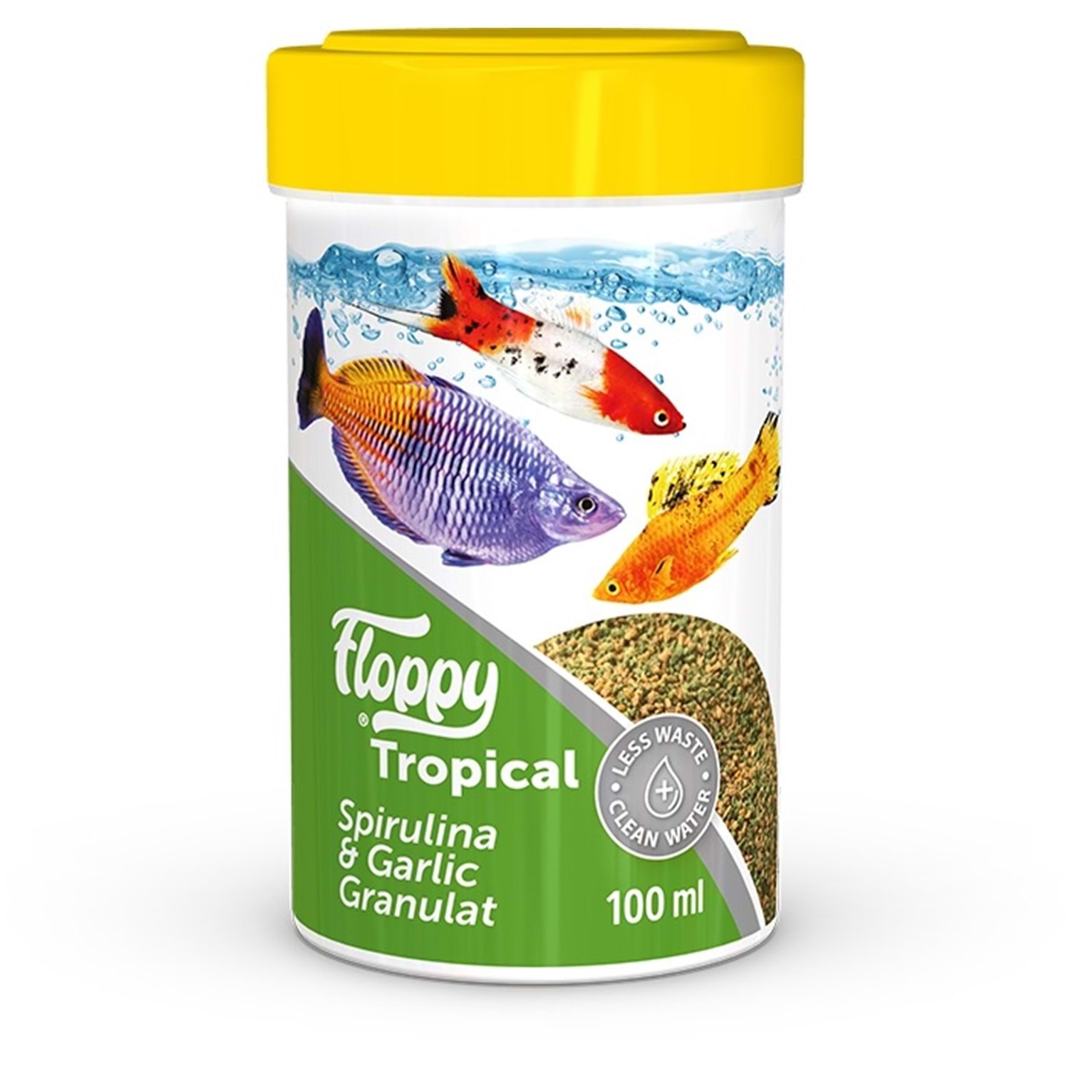 Floppy Tropical Spirulina Garlic Granulat 100 ml