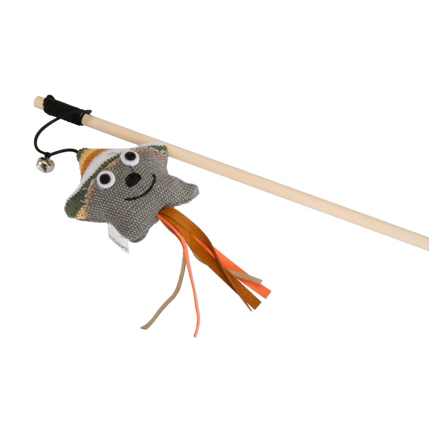 Camon Catnipli (Kedi Nanesi) Yıldızlı Olta Kedi Oyuncağı 40 Cm