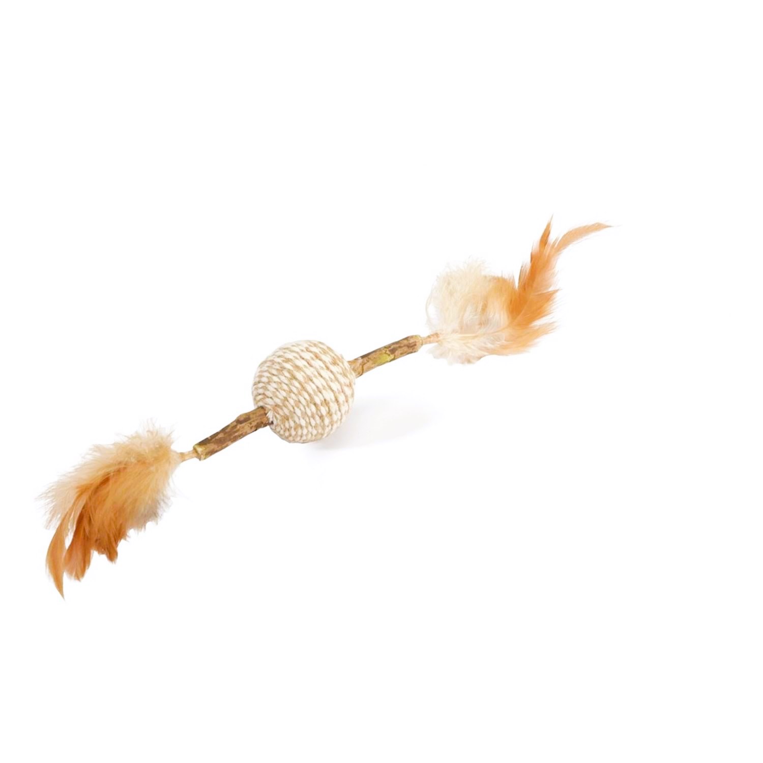 Camon Hasır Toplu Matatabi Çubuğu Kedi Oyuncağı 30 Cm