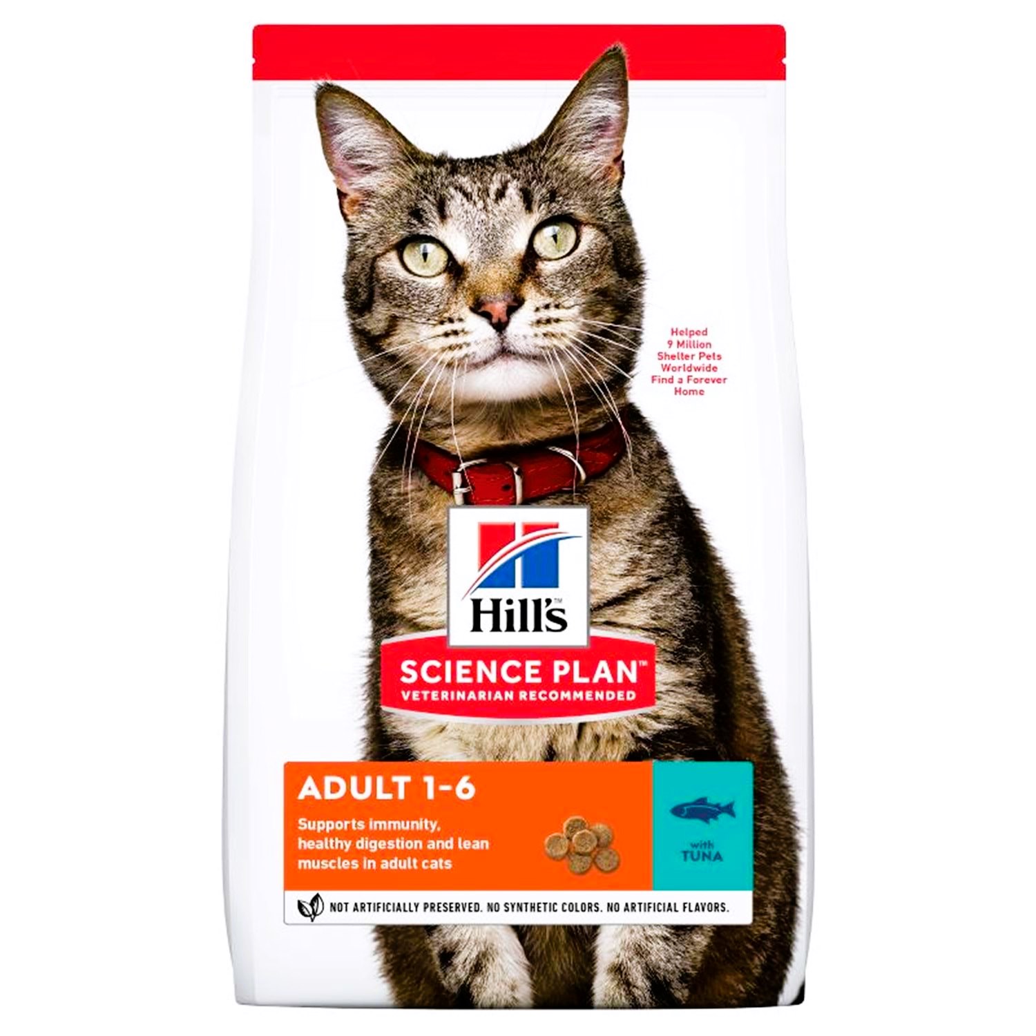Hill's Science Plan Adult 1-6 Optimal Care Ton Balıklı Yetişkin Kedi Maması 1,5 Kg
