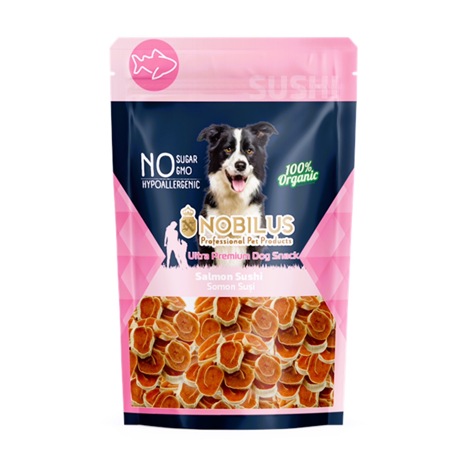 Nobilus Somonlu Suşi Köpek Ödül Maması 80 Gr