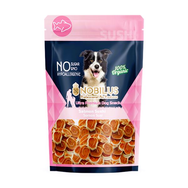 Nobilus Somonlu Suşi Köpek Ödül Maması 80 Gr