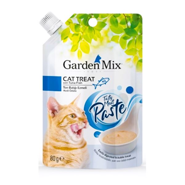 Garden Mix Ton Balıklı Ezmeli Kedi Ödül Maması 80 Gr