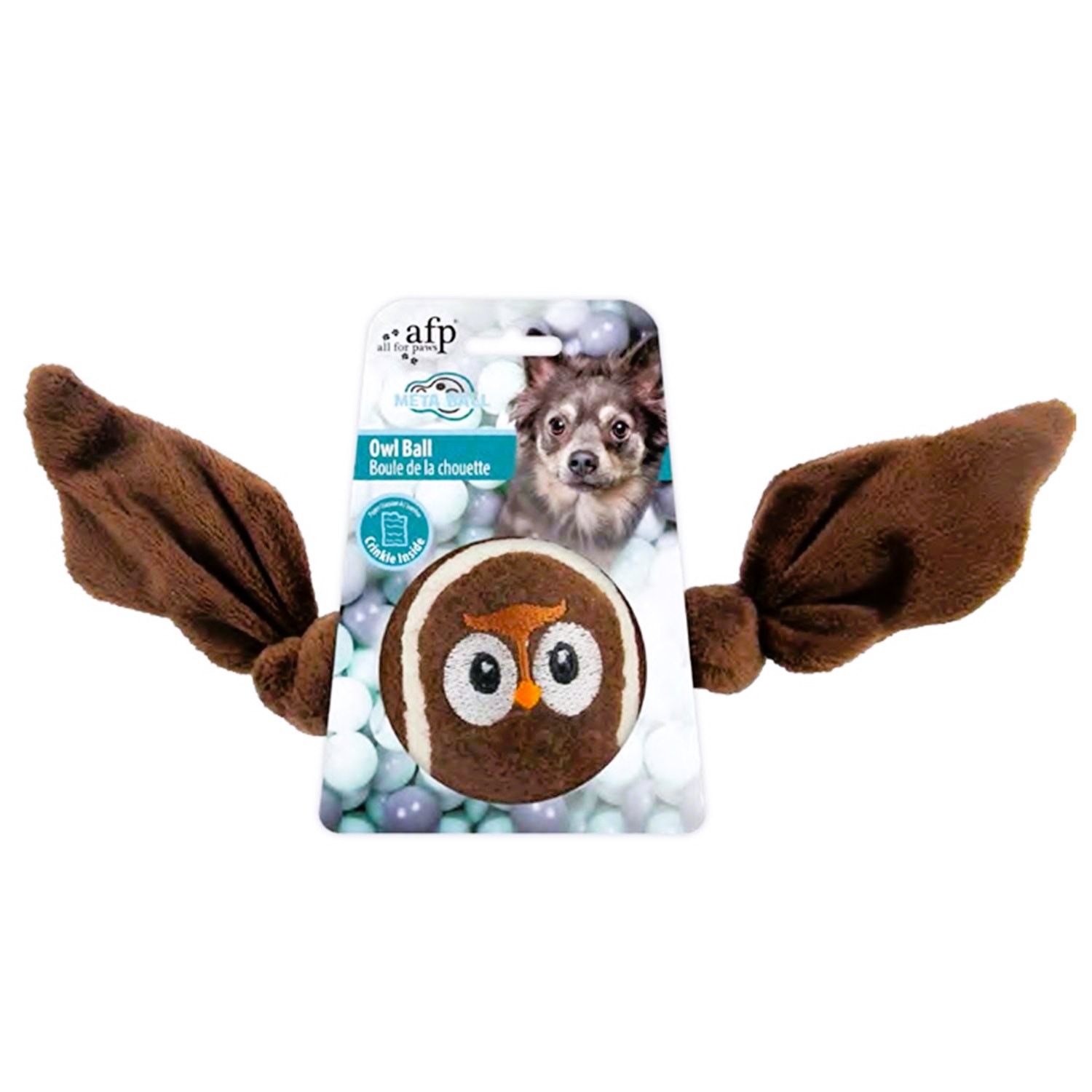 AFP Meta Ball Baykuş Köpek Oyuncağı 20 Cm