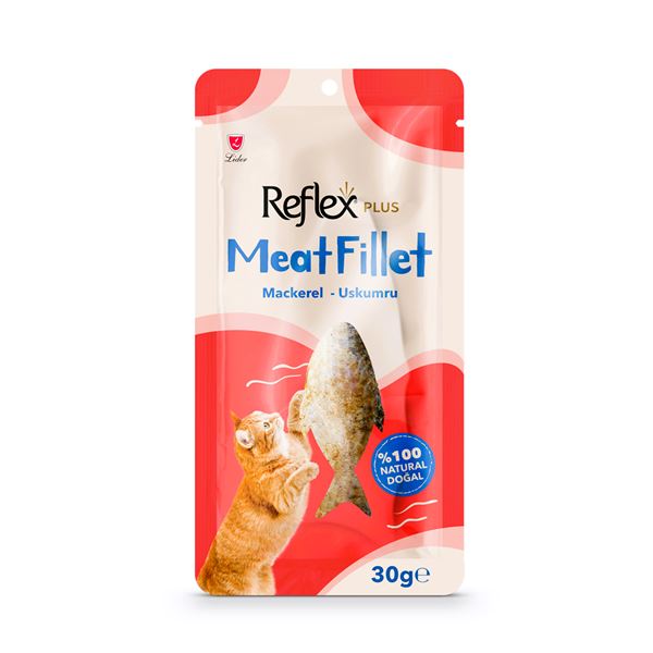 Reflex Plus Meat Fillet Uskumru Fileto Kedi Ödülü 30 Gr
