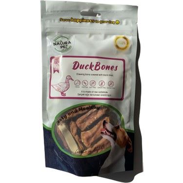 Eco Natura Pet Duck Bones Ördek Eti Kaplı Pres Kemik Köpek Ödülü 105 g