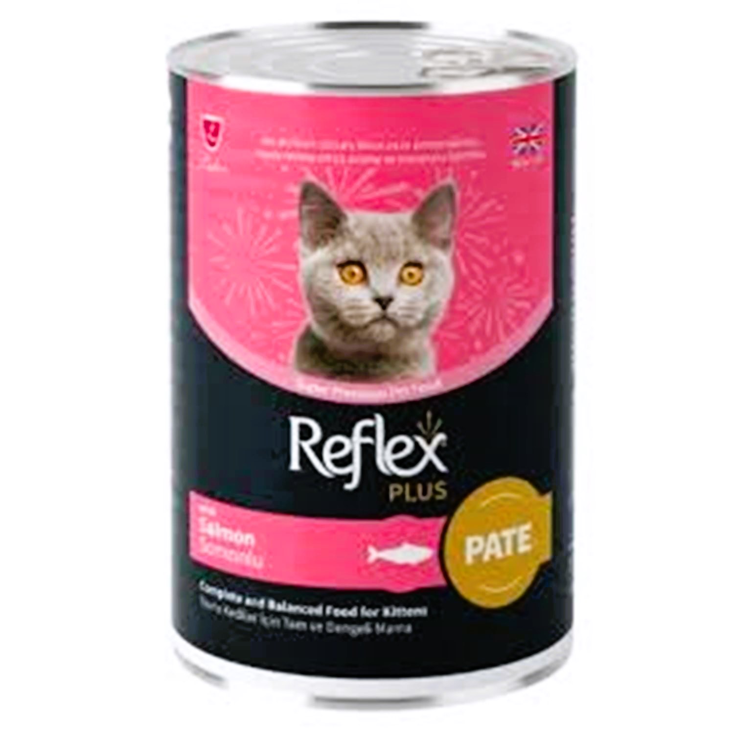 Reflex Plus Somonlu Pate Yavru Kedi Maması 395 Gr