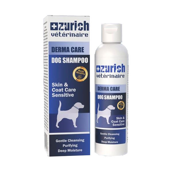 Zurich Veterinaire Derma Care Hassas Cilt ve Tüy Bakımı İçin Köpek Şampuanı 200 ml