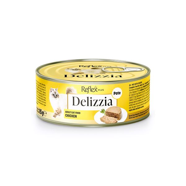 Reflex Plus Delizzia Tavuklu Pate Yetişkin Kedi Maması 85 Gr