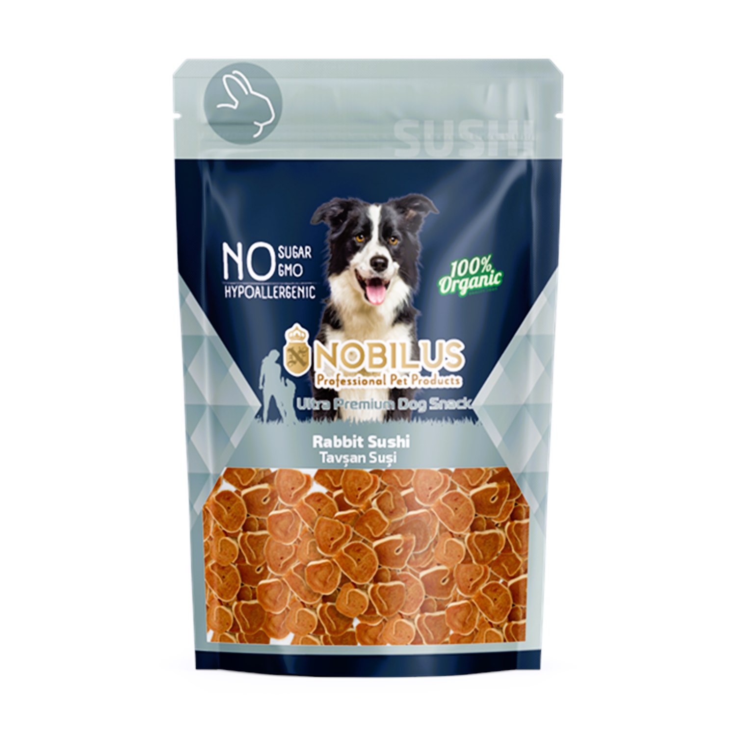 Nobilus Tavşanlı Suşi Köpek Ödül Maması 80 Gr
