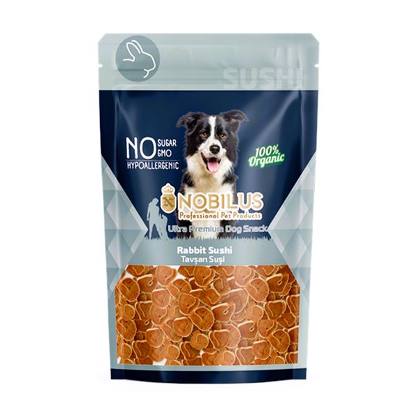 Nobilus Tavşanlı Suşi Köpek Ödül Maması 80 Gr