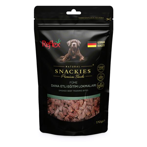Reflex Snackies Füme Dana Etli Eğitim Lokmaları Köpek Ödül Maması 170 Gr