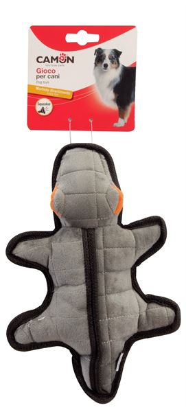 Camon Timsah Şeklinde Sesli Peluş Köpek Oyuncağı 28 Cm