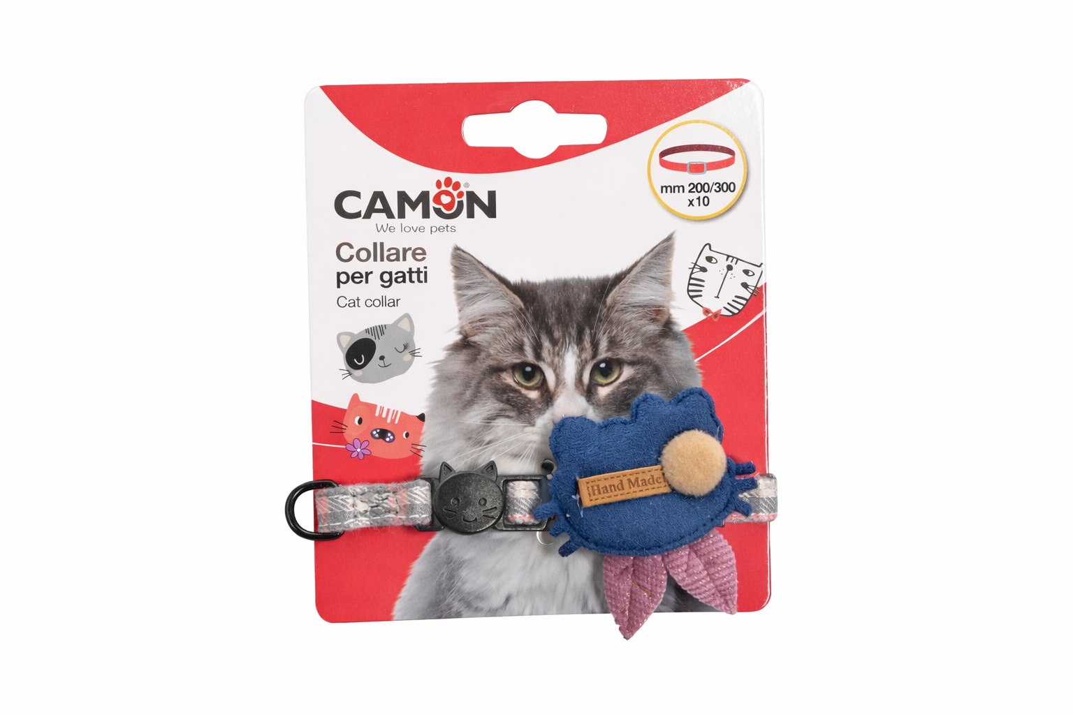 Camon Mix1 Figürlü Kedi Boyun Tasması