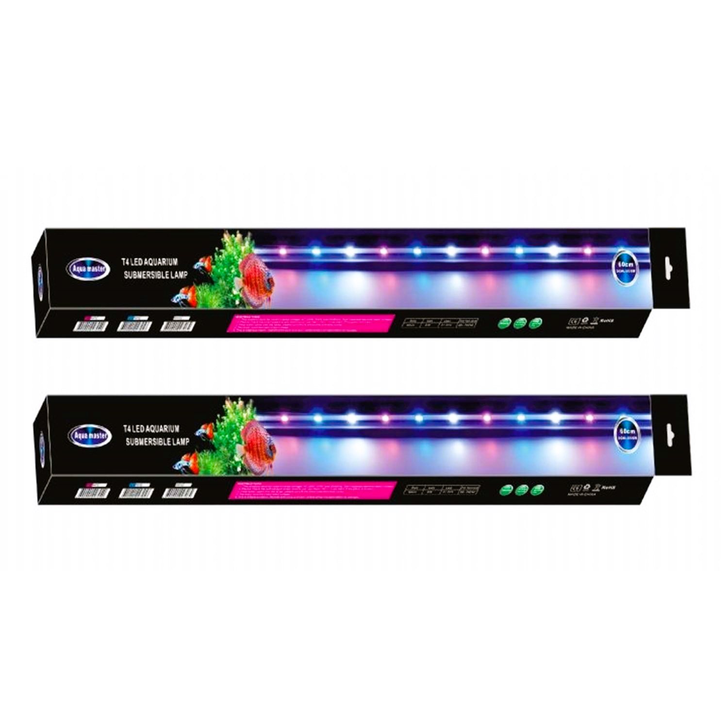 Aqua Master T4 LED Akvaryum Lambası Pembe-Beyaz