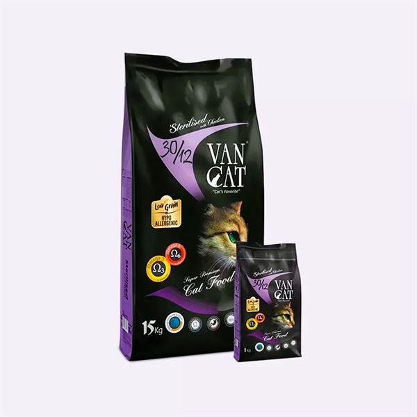 Van Cat 30/12 Sterilised Tavuklu Kısırlaştırılmış Kedi Maması