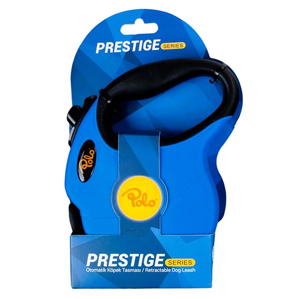 Polo Prestige Şerit Otomatik Köpek Tasması 5 Mt